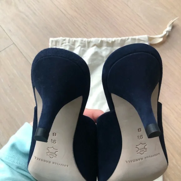 Loeffler Randall Navy Blue Women's Shoes - Picture 3 of 10
